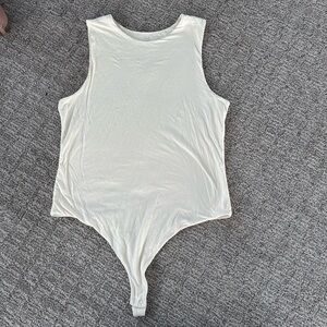 Nuuds cotton stretch bodysuit tank